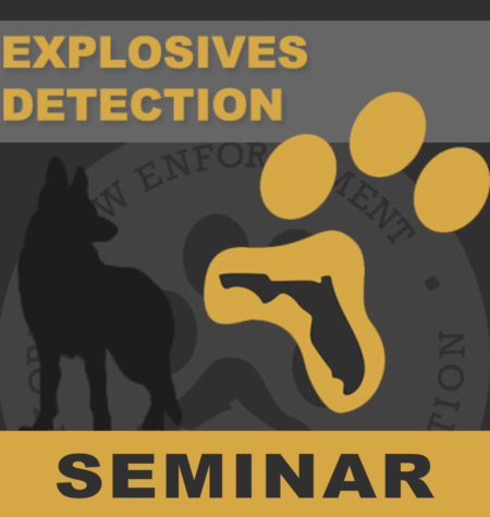 Explosive Detection Seminar Fee - August 2nd - 5th 2022