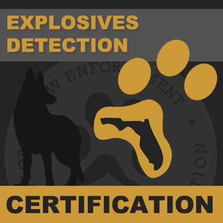 Explosive Detection Certification Fee - August 2nd - 5th 2022
